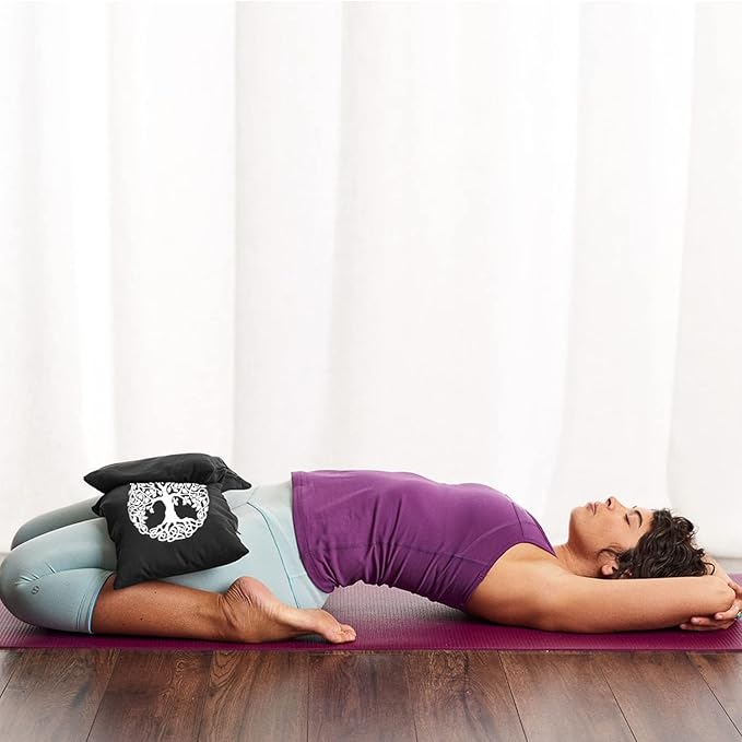 Yoga Sand Bag, Cotton Unfilled for Yogas, Weights & Resistance Training, Portable Weightlifting