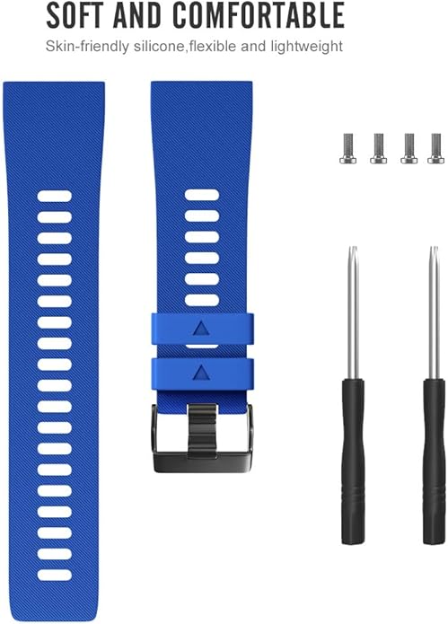 Compatible with Garmin Forerunner 35 Band,Solf Silicone Replacement Bands for Garmin Forerunner 35
