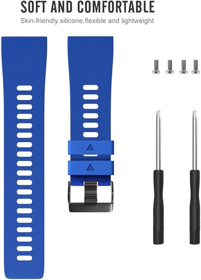 Compatible with Garmin Forerunner 35 Band,Solf Silicone Replacement Bands for Garmin Forerunner 35