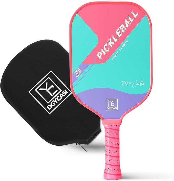 YC DGYCASI 16mm Pickleball Paddles Professional, USAPA Approved, T700 Carbon Fiber Pickleball