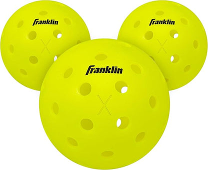 Franklin Sports X-40 Outdoor Pickleballs - Official Ball of USA Pickleball, APP Tour + US Open