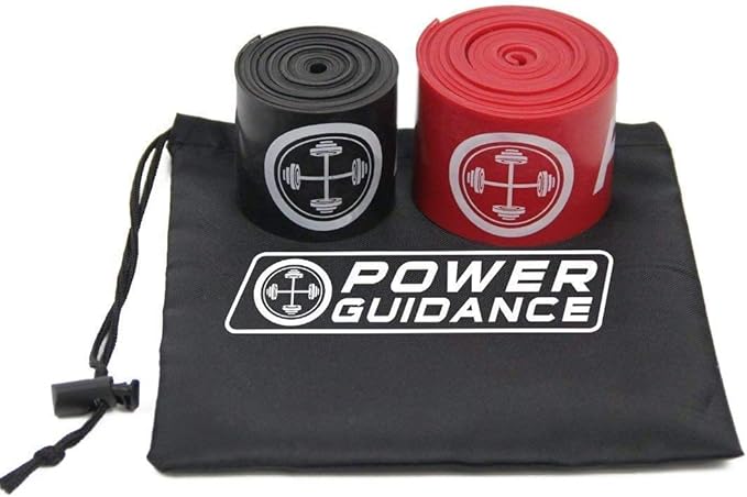 POWER GUIDANCE Muscle Floss Bands - Compression Bands - Mobility & Recovery Bands - for Improving