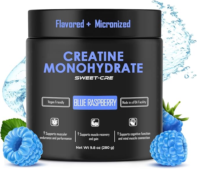 Creatine Monohydrate – 5g Creatine Monohydrate Powder – Advanced Creatine for Women and Men – Bulk