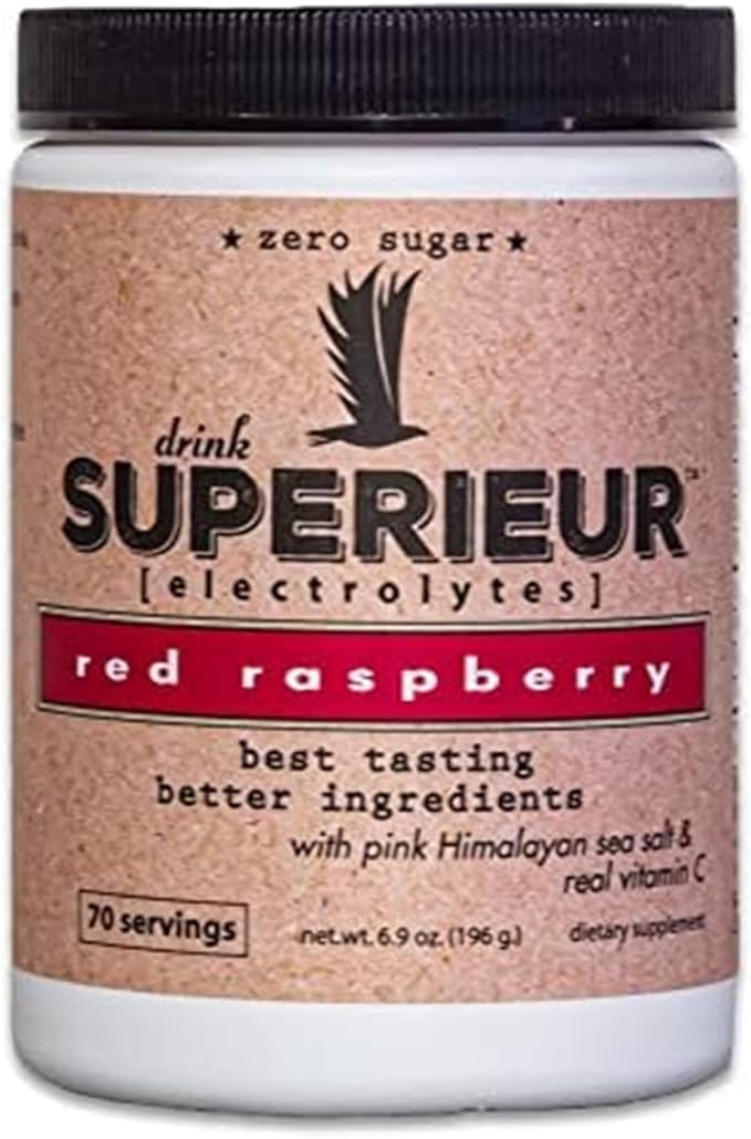 Superieur Electrolytes ??Plant Based Electrolyte Supplement w/Sea Minerals for Hydration & Recovery