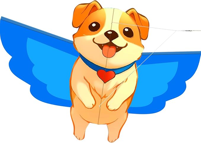 HENGDA KITE Animals Kite for Kids Beginners and Adults Cute Design High Definition Printing Easy to