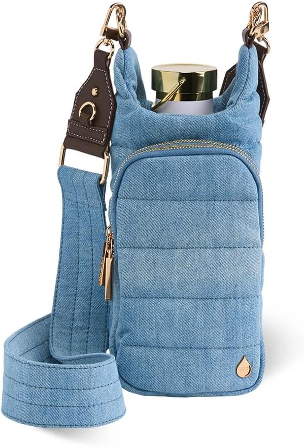 WanderFull® Original HydroBag® Collection, Water Bottle Holder w/Strap & Phone Pocket, Hands-Free