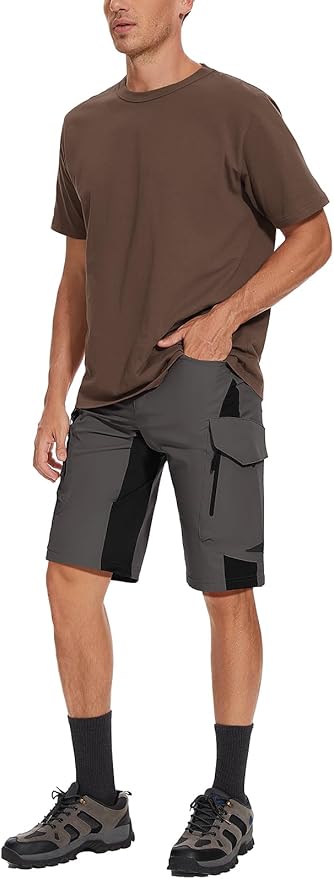 XKTTAC Men's Outdoor Quick Dry Lightweight Stretchy Shorts for Hiking, Tactical, Camping, Travel