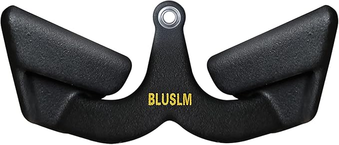 LAT Pull Down Bar for Cable Machine, LAT Pulldown Attachments T Bar V Bar Cable Attachment, Back