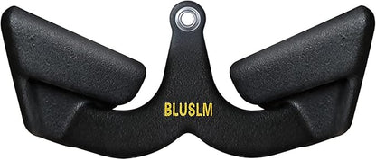 LAT Pull Down Bar for Cable Machine, LAT Pulldown Attachments T Bar V Bar Cable Attachment, Back