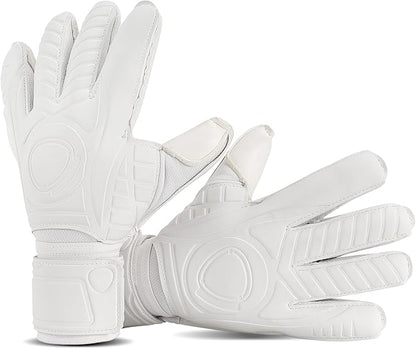 Soccer Goalkeeper Gloves with Finger Protection to Prevent Injuries, Strong Grip for Tough Tackles