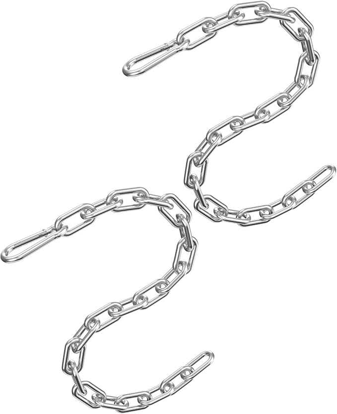 Fitness Chain, Weight Lifting Chains, Cable Machine Extension Chain, 304 Stainless Steel LAT Pull