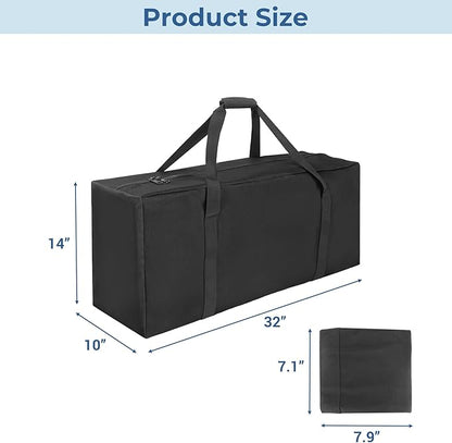 COOLBEBE 32" Sports Duffle Bag - 73L Large Travel Duffel Luggage Bag with Upgrade 2-way Lockable