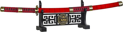Logest Sword Stand - 4 Tier Options Available - Crafted Using Wood Katana Holder - Furnished in
