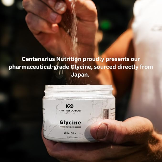 Glycine Powder 250g | Non-Essential Amino Acids Supplement for Post Workout Muscle Recovery