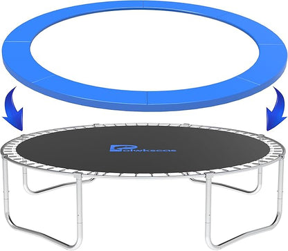 Trampoline Pad 10ft 12ft 14ft 15ft 16ft Trampoline Replacement Safety Pad, Waterproof and