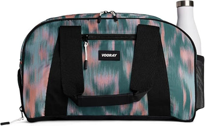 Vooray Burner Gym Duffel Bag, Gym Bag for Women and Men with Shoe Compartment, Weekender, Overnight