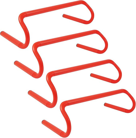 4 Pack Agility Speed Training Hurdles- 6" Detachable Agility Training Hurdles- Sports Practice