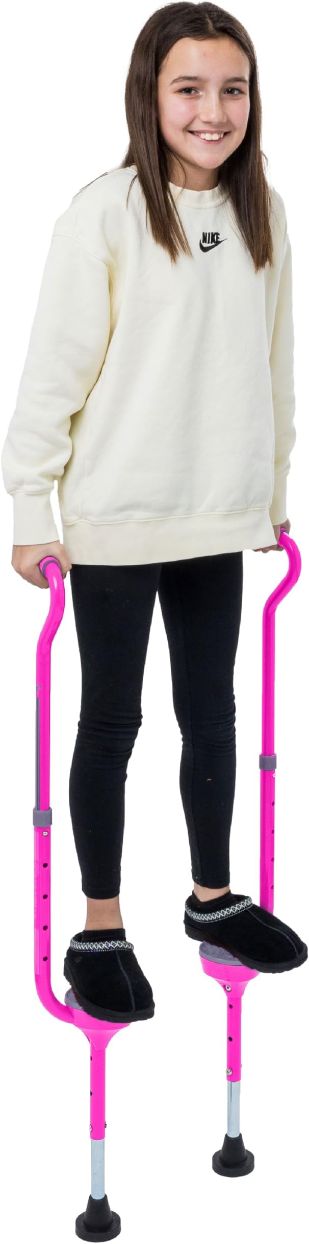 Flybar Maverick Walking Stilts for Kids - 5 Adjustable Height’s, Sturdy, Easy Assembly, Wide