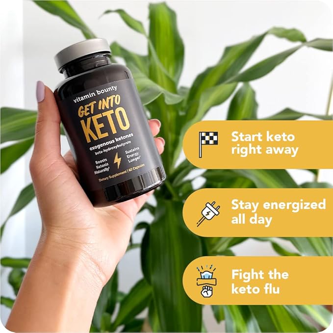 Vitamin Bounty Premium Raspberry Ketones Supplement - Keto Pills for Weight Loss - Promotes Ketosis