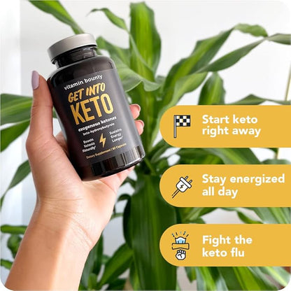 Vitamin Bounty Premium Raspberry Ketones Supplement - Keto Pills for Weight Loss - Promotes Ketosis