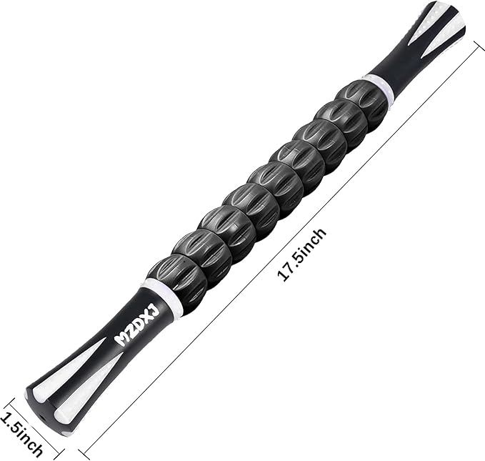 Muscle Roller Stick for Athletes - Deep Tissue Fascia Blaster & Roller Massager for Myofascial Pain