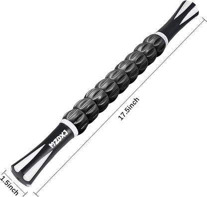 Muscle Roller Stick for Athletes - Deep Tissue Fascia Blaster & Roller Massager for Myofascial Pain
