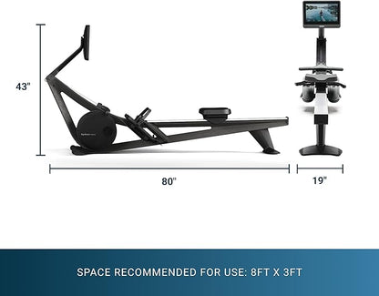 Hydrow Wave Rowing Machine with 16" HD Touchscreen & Speakers - Foldable | Live Home Workouts