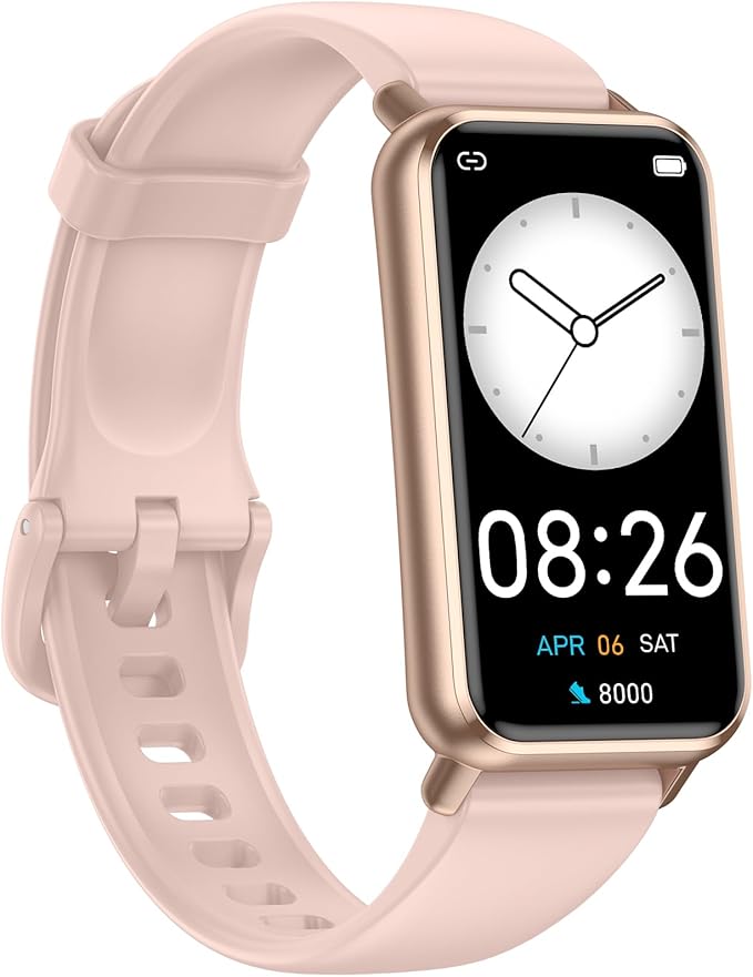 Long Battery Pedometer Watch 14 Days Battery Life, Slim Design No App/Phone Required Fitness