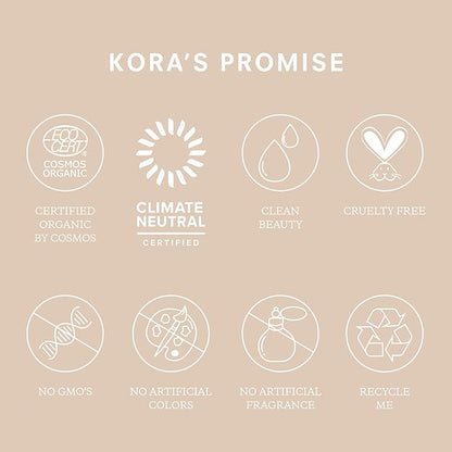 KORA Organics Turmeric Brightening & Exfoliating Mask, Multi-Use Facial Scrub, Polish & Illuminate
