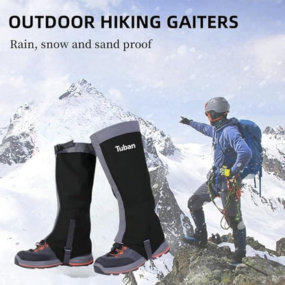 Waterproof Gaiters,Hiking Gaiters,Lightweight Adjustable Leg Gaiters for Men Women,Available in All
