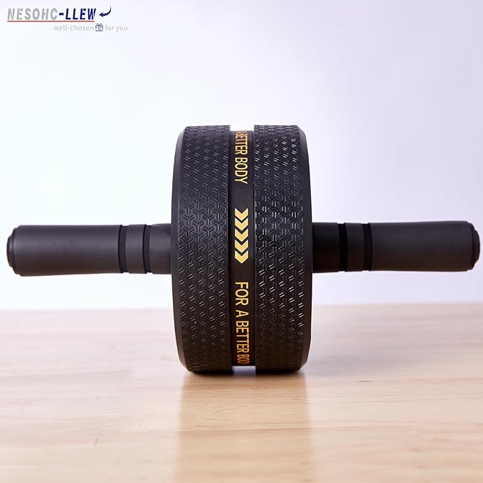 Upgraded Ab Roller Wheel. Abdominal Training Roller for Men/Women, Abdominal Wheels Widened to 3.4