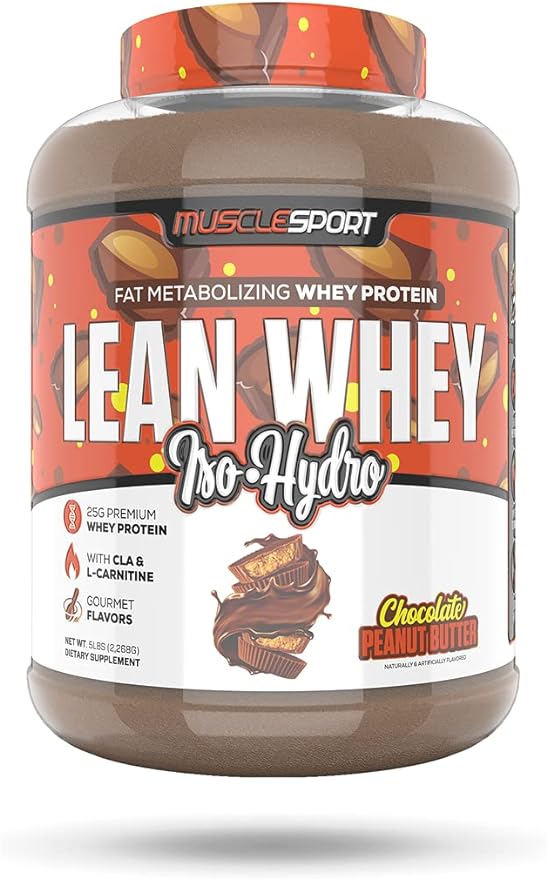 Musclesport Lean Whey Revolution??Protein Powder - Whey Protein Isolate - Low Calorie, Low Carb