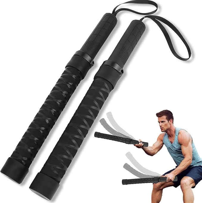 ASIEIT 2025 New Weighted Ropeless Battle Ropes for Home Gym, Heavy Duty Battle Rope for Advanced