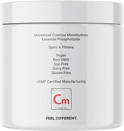 Codeage Liposomal Creatine Powder Supplement, Pure Creatine Monohydrate 5000mg, Pre Workout & Post