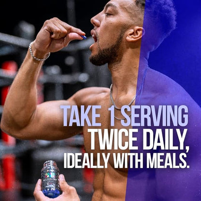 ALPHA LION Gains Candy, Supplement Pills for Muscle Growth, Size, & Strength, Nitric Oxide Booster