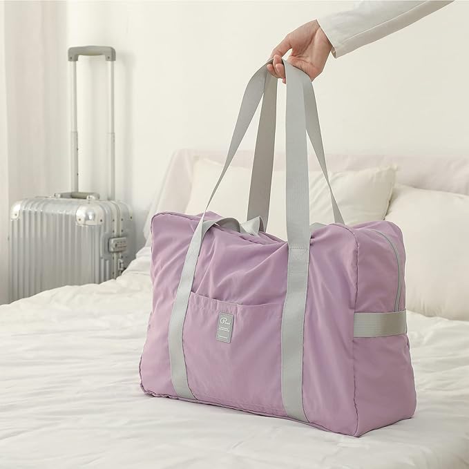 VanFn Foldable Travel Duffel Bag, Sports Duffels Gym Bag, Rainproof Nylon Totes, Sports Shoulder