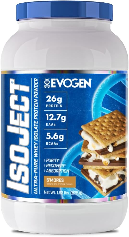 Evogen Isoject - Whey Protein Isolate | Ultra-Pure Whey Protein Powder with Ignitor Enzymes, BCAAs