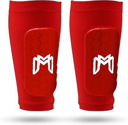 Mini Shin Guards Soccer – Built in Shin Pad Sleeves for Mens, Women, Teens - Small Shin Guards