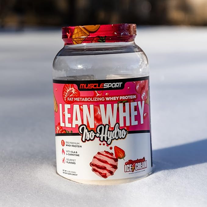 Musclesport Lean Whey Revolution??Protein Powder - Whey Protein Isolate - Low Calorie, Low Carb