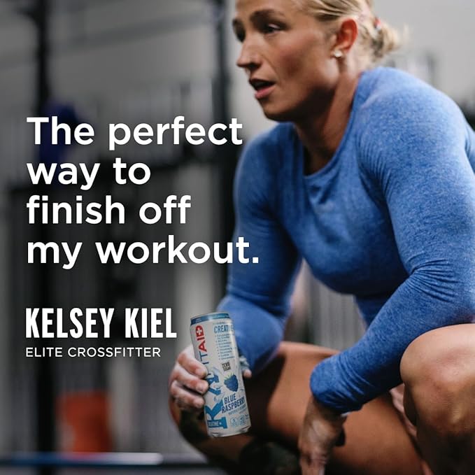 Lifeaid Fitaid Rx + Creatine Drink, Blue Raspberry, Zero Sugar, Vegan, Kosher, Keto Friendly