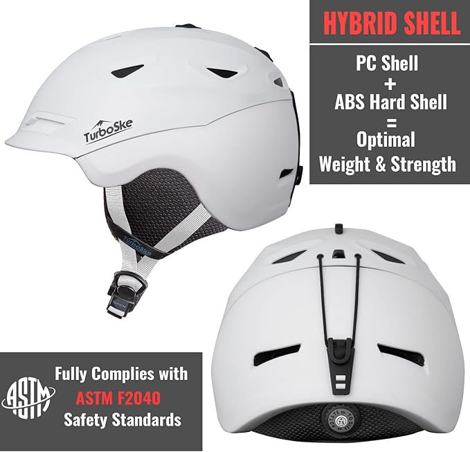 Ski and Snowboard Helmet - Active Ventilation, Audio Compatible Snow Sports Luxury Helmet With ASTM