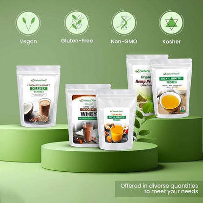 Z Natural Foods Grass-Fed Whey Protein Concentrate - Clean Whey Protein Powder from New Zealand