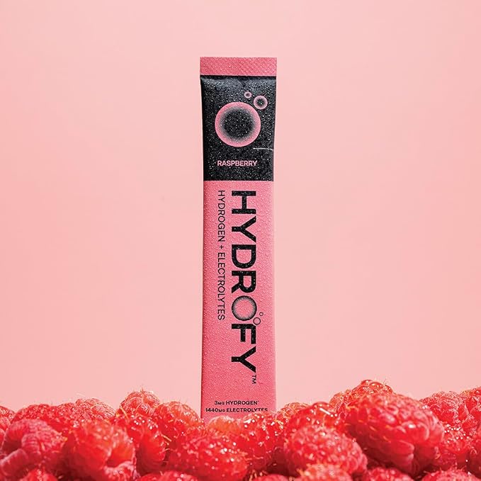 Hydrogen Water + Electrolytes Drink Mix | H2 Hydration Packets with Molecular Hydrogen, Sodium