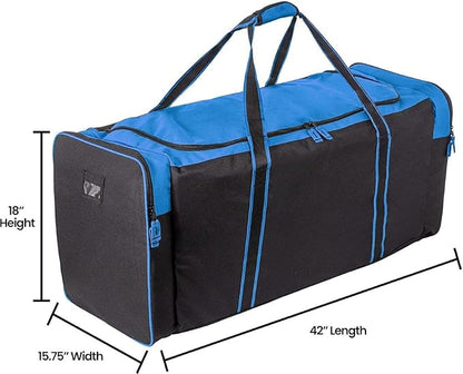 Jetstream Heavy Duty Multi Pocket Durable Sports Gym Equipment Travel Duffel Bag