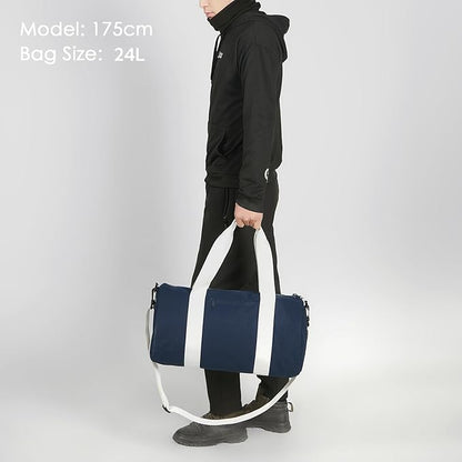 Small Gym Bag Duffel Bag for Women Men Fitness Sports Bag Workout Adjustable Detachable Shoulder