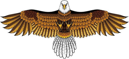 Bald Eagle Kite for Adults and Kids, Huge Kites Easy to Fly Single Line Kite for Beach Trip