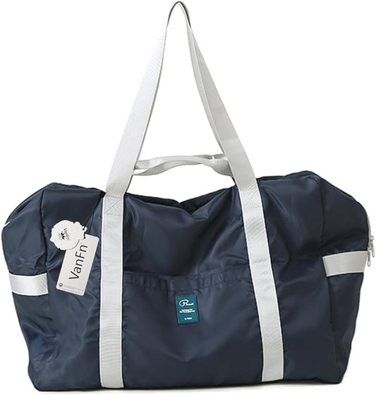VanFn Foldable Travel Duffel Bag, Sports Duffels Gym Bag, Rainproof Nylon Totes, Sports Shoulder