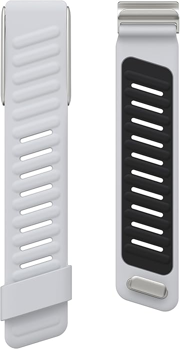 Comfort Durable Silicone Wristband Compatible with WHOOP 4.0 Band, Soft Silicone Sports Loop Strap