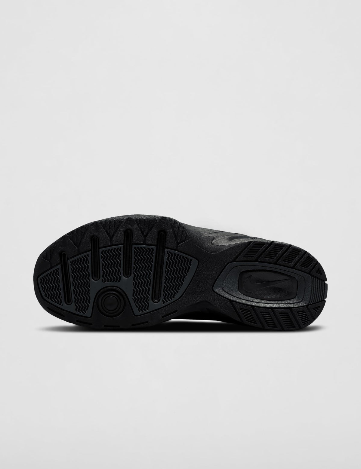 Nike Men's Air Monarch IV Training/Workout Shoes, Black/Black, 10.5 Extra Wide