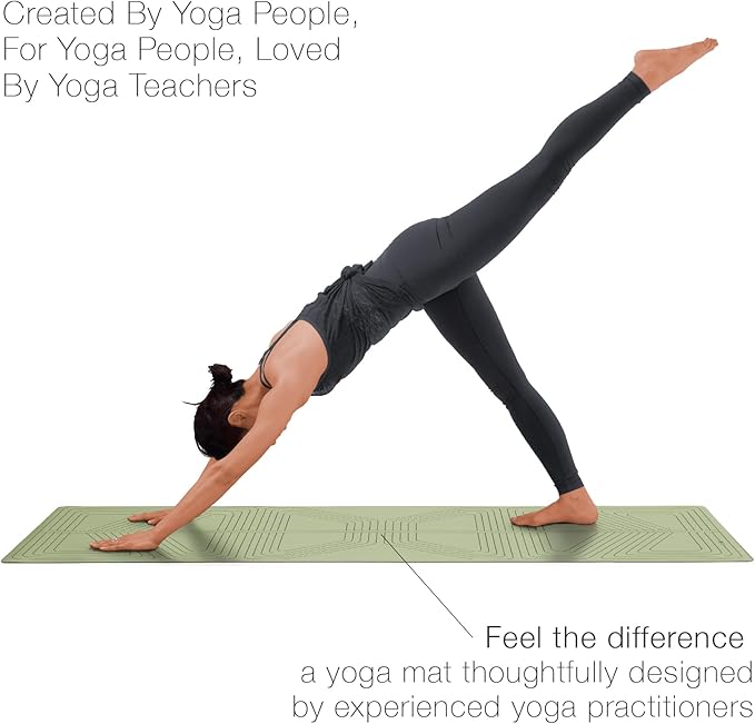 agoy Pro+ Warrior - Premium Non-Slip Yoga Mat – Eco-Conscious Design - PU Mat With Wet/Dry Grip+